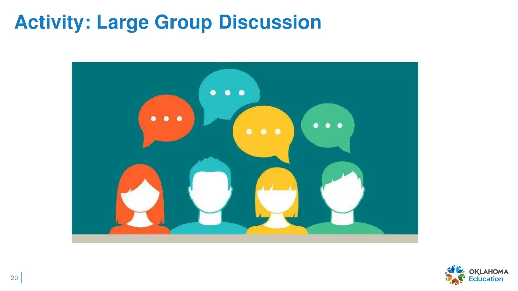 activity large group discussion