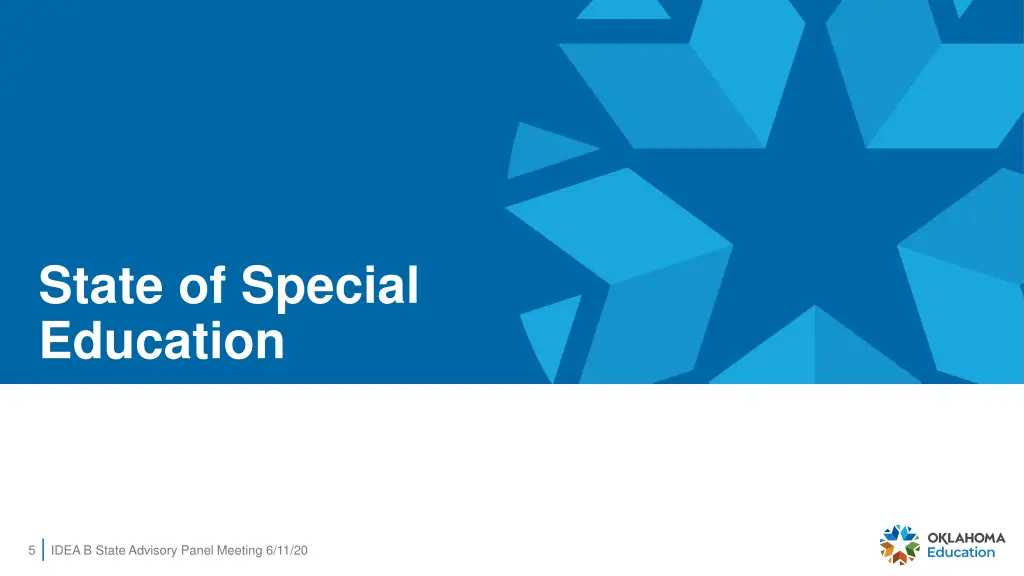 state of special education