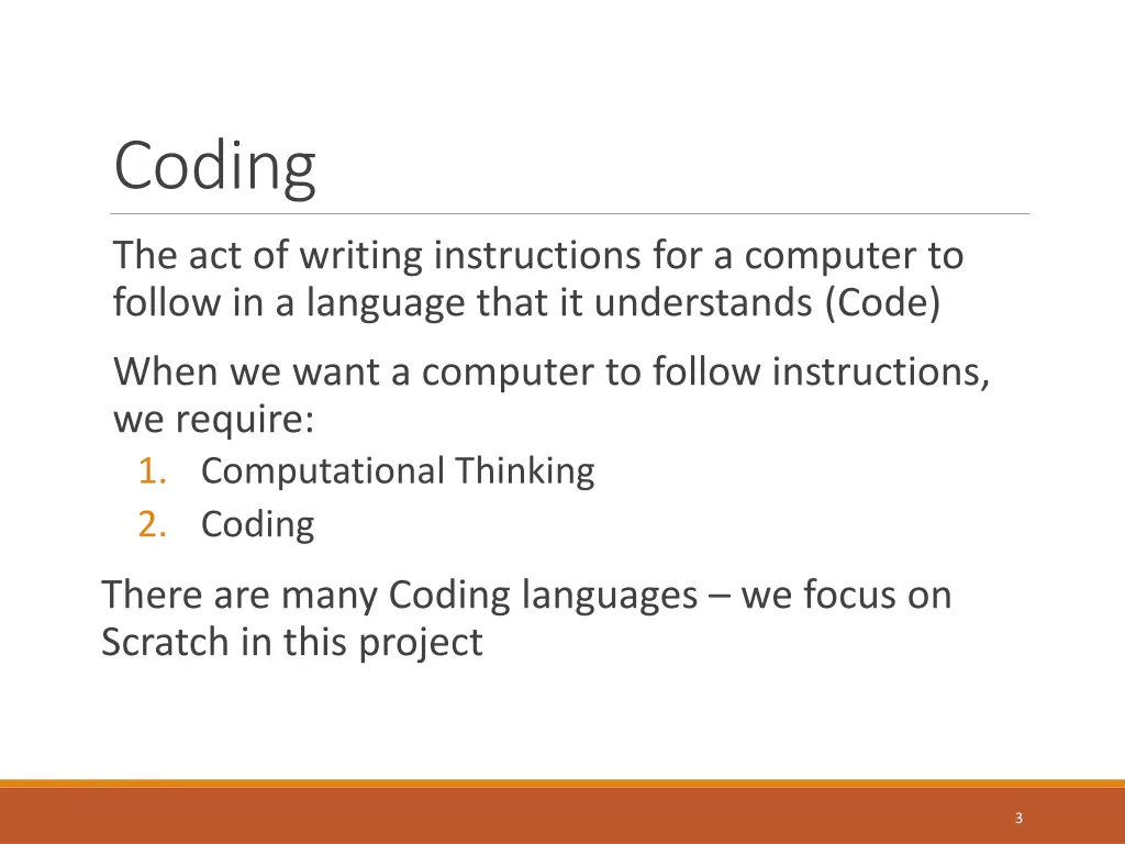coding