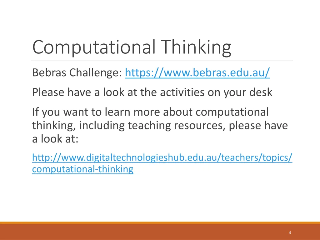computational thinking 1