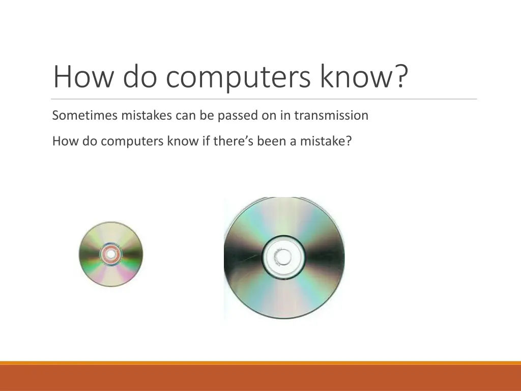how do computers know