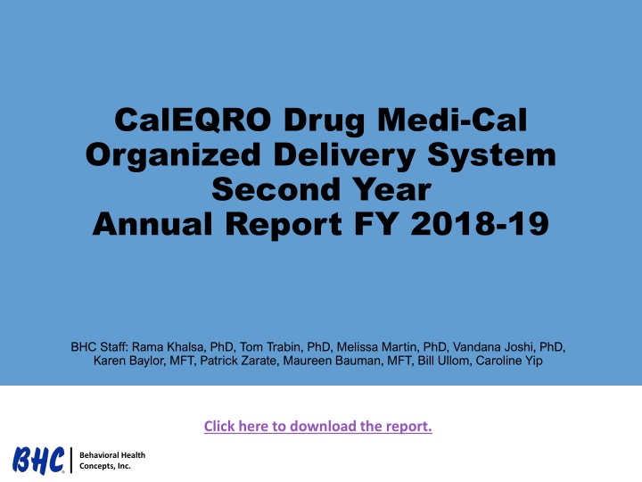 caleqro drug medi cal organized delivery system