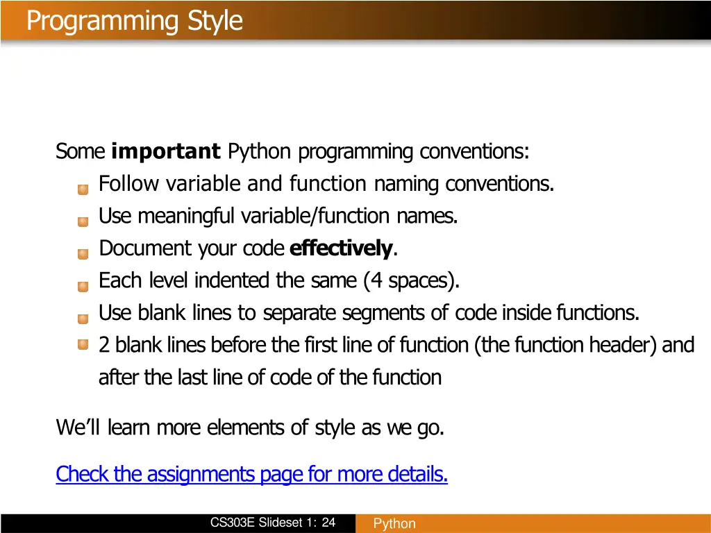 programming style 1