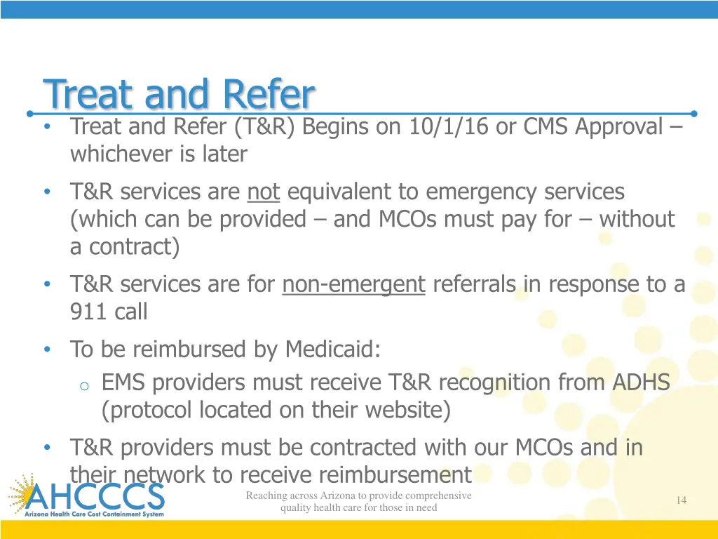 treat and refer treat and refer t r begins