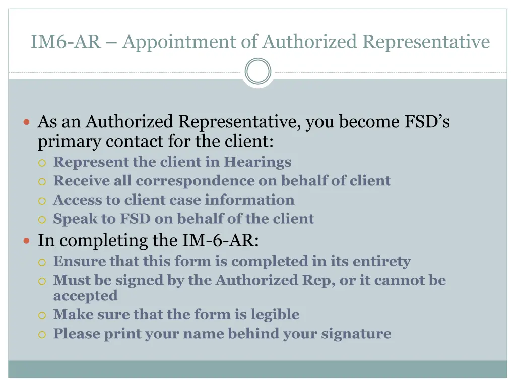 im6 ar appointment of authorized representative 1