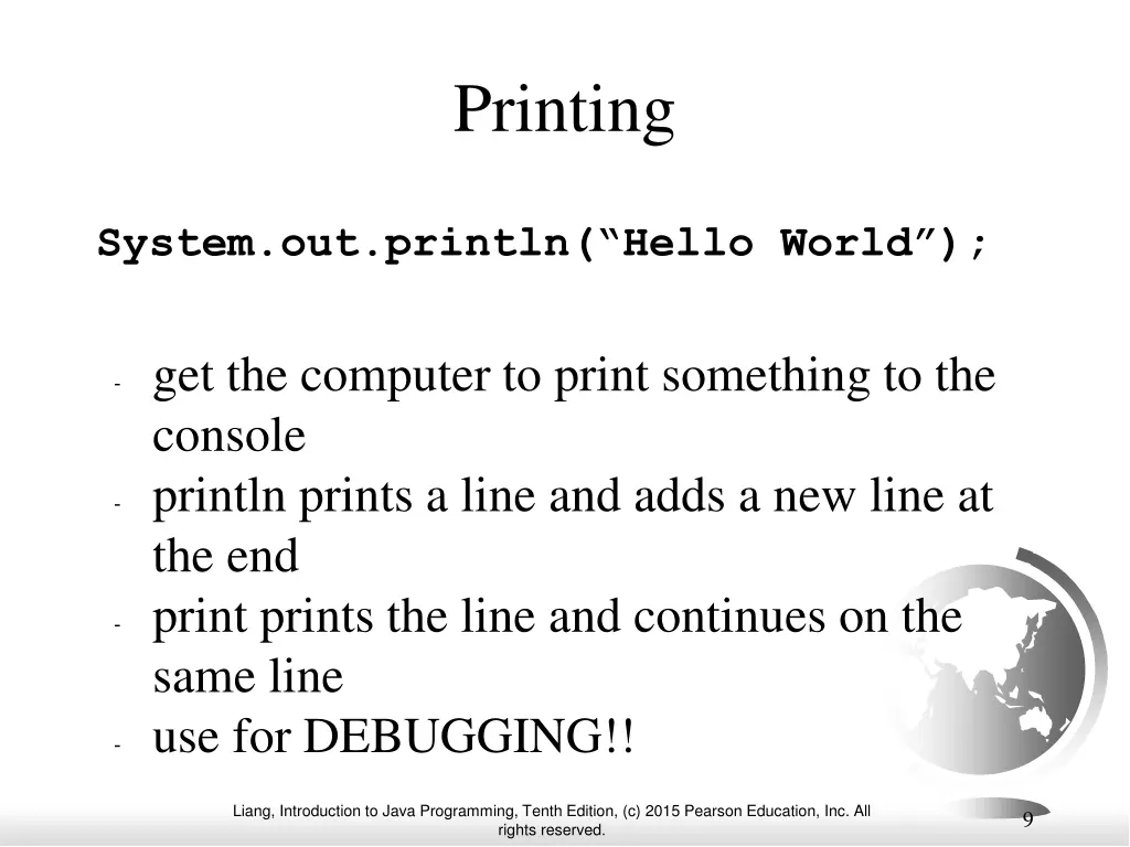 printing