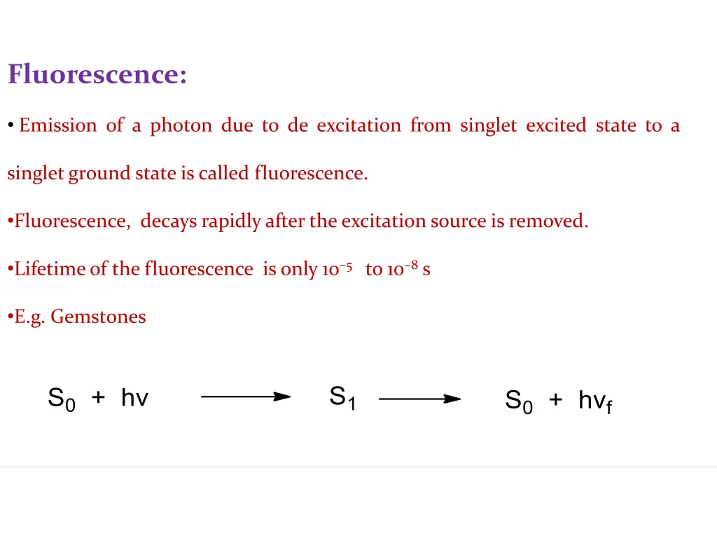 fluorescence