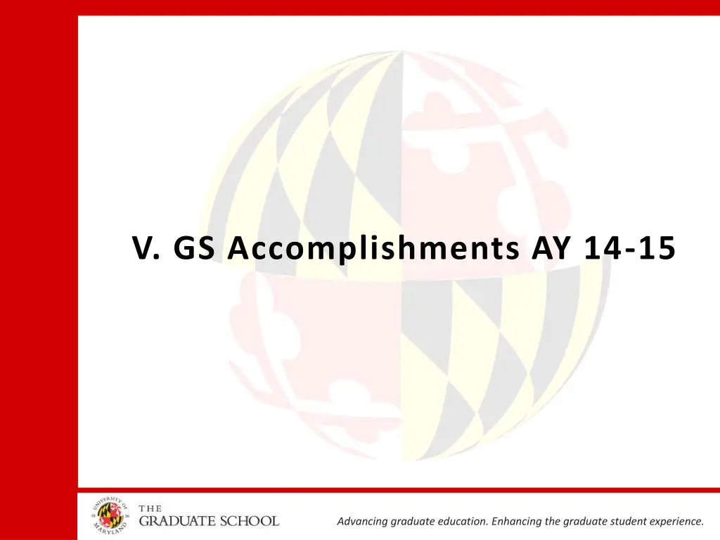v gs accomplishments ay 14 15