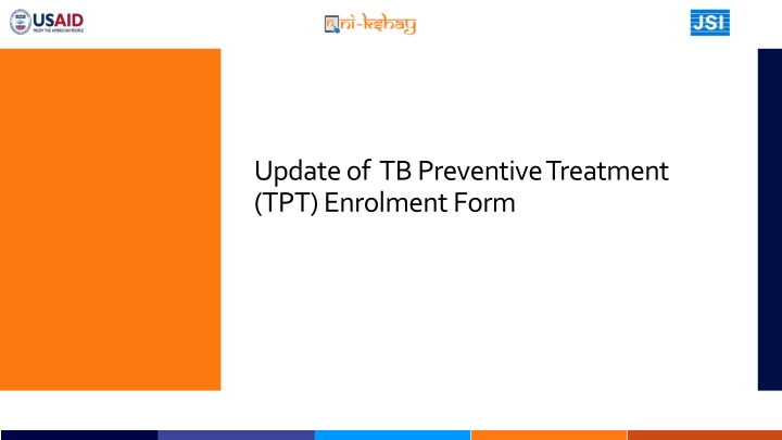 update of tb preventive treatment tpt enrolment