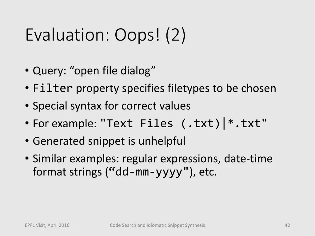 evaluation oops 2 1