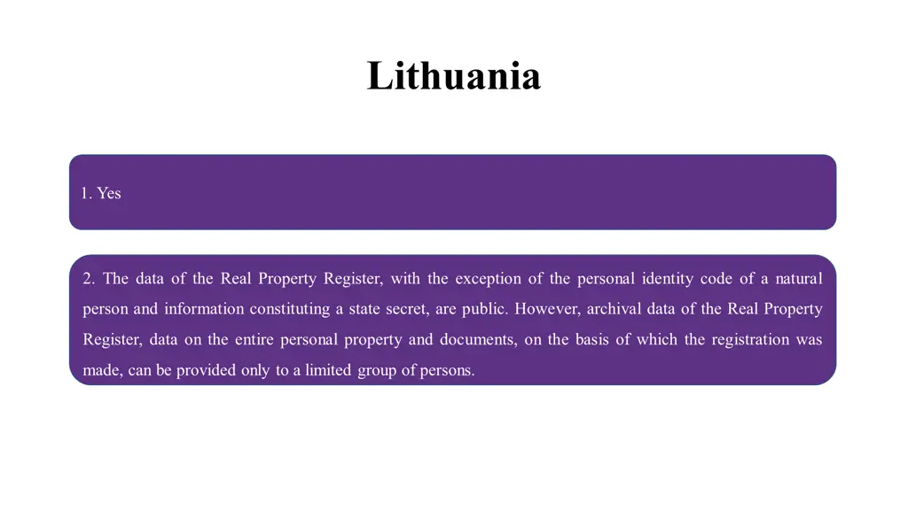 lithuania