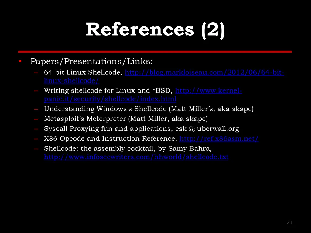 references 2