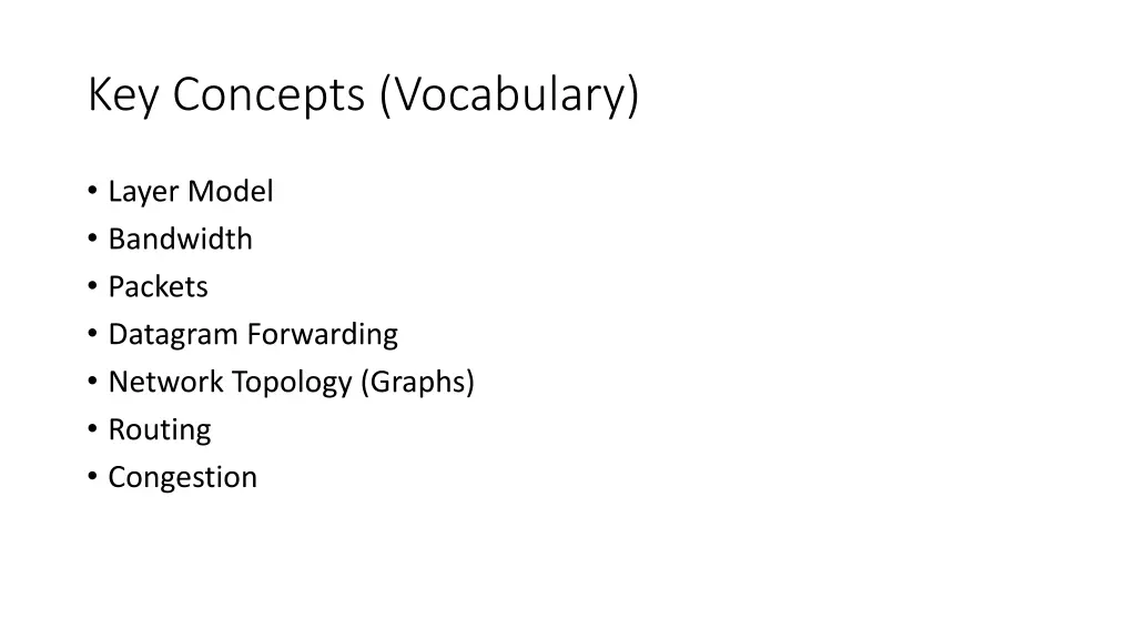 key concepts vocabulary
