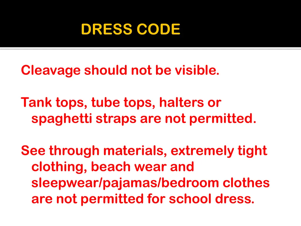 dress code 1