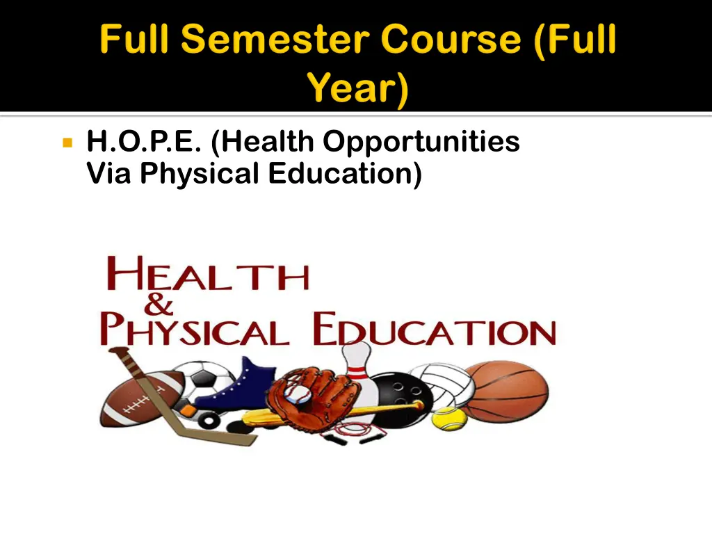 h o p e health opportunities via physical