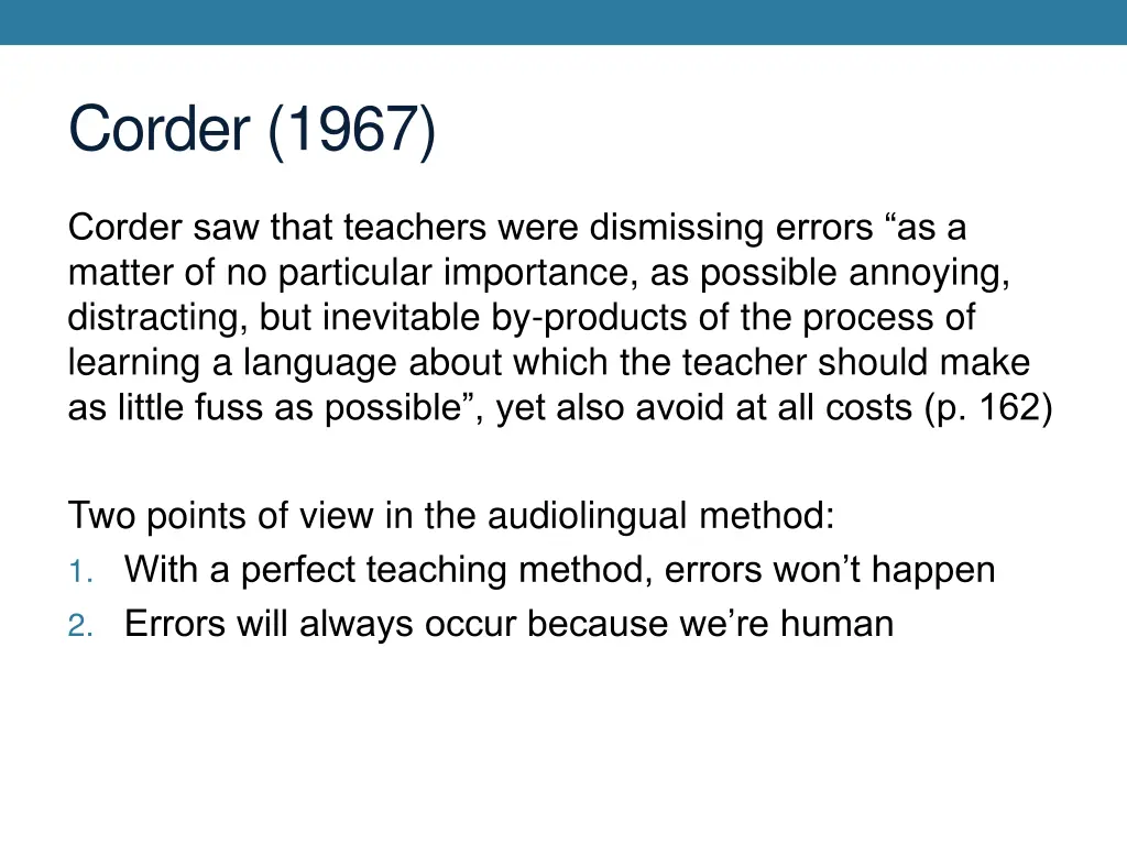 corder 1967