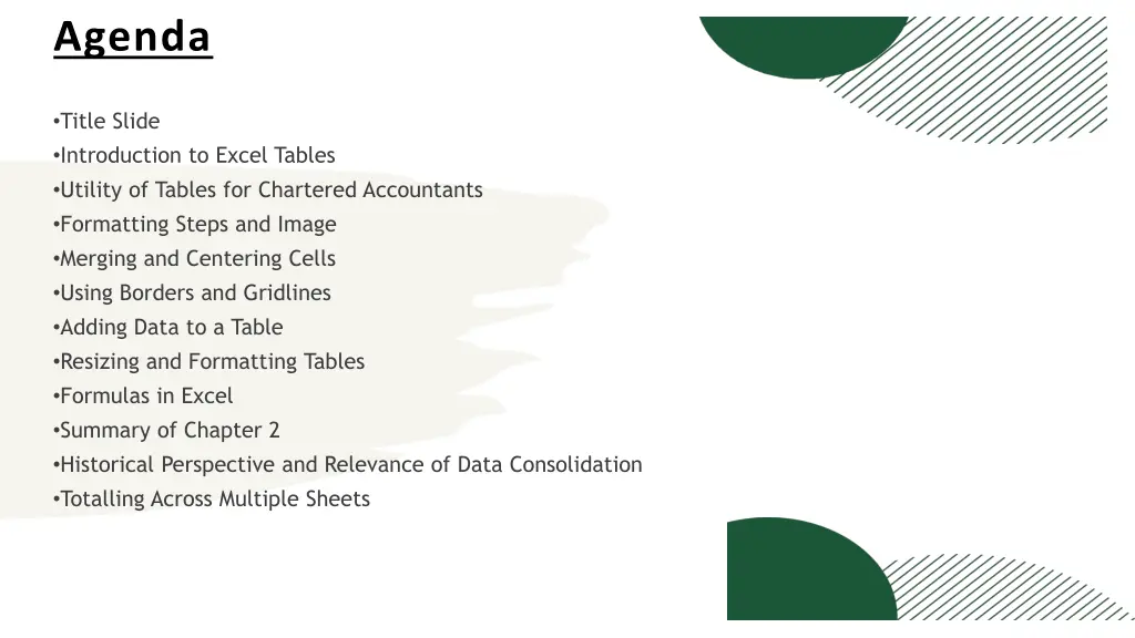 agenda 1