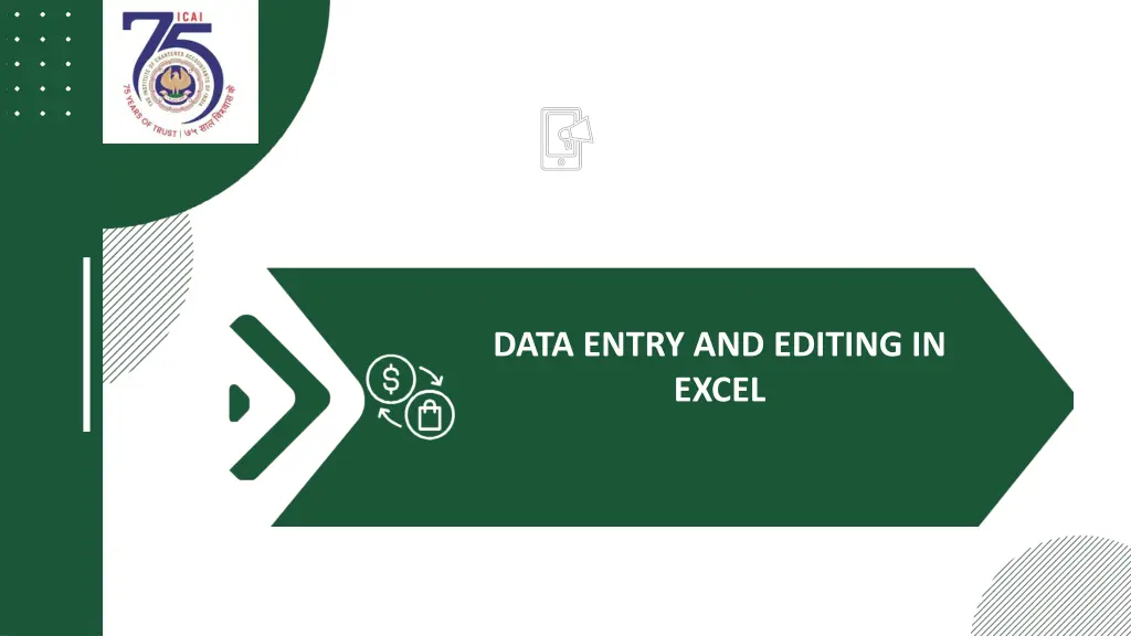 data entry and editing in excel
