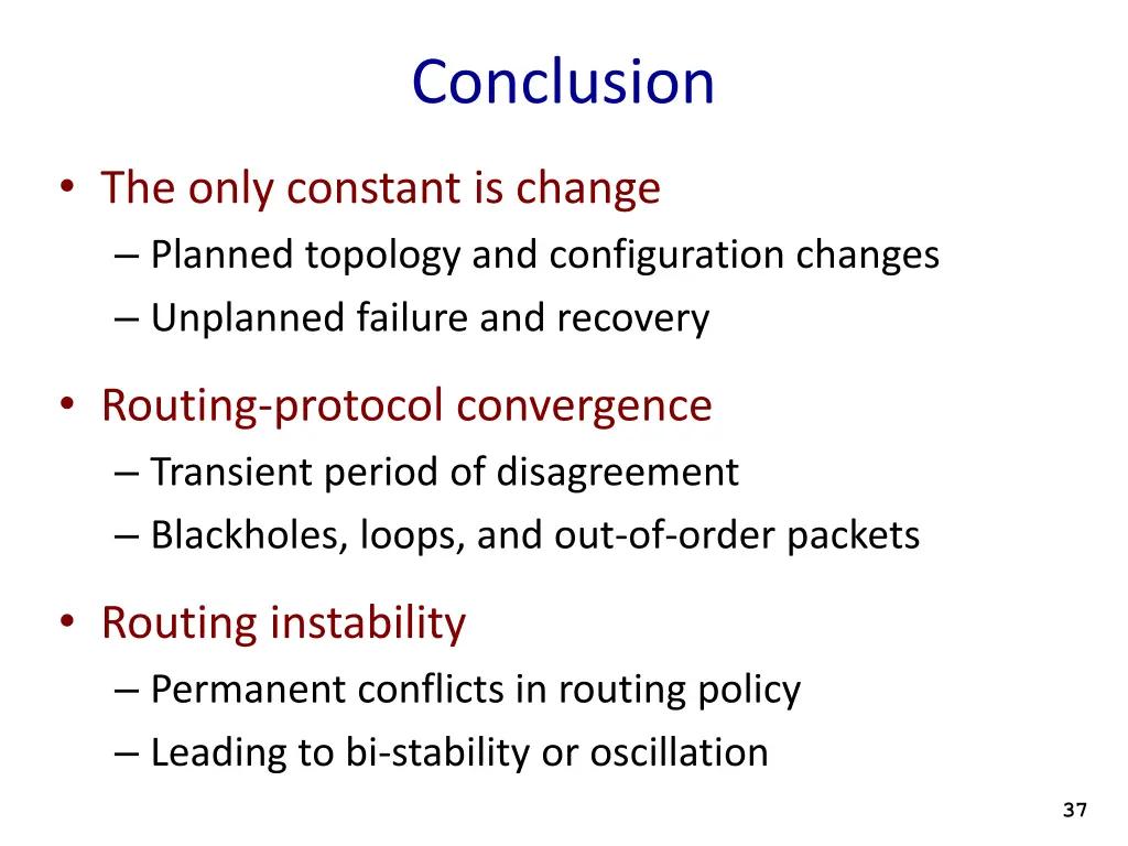 conclusion