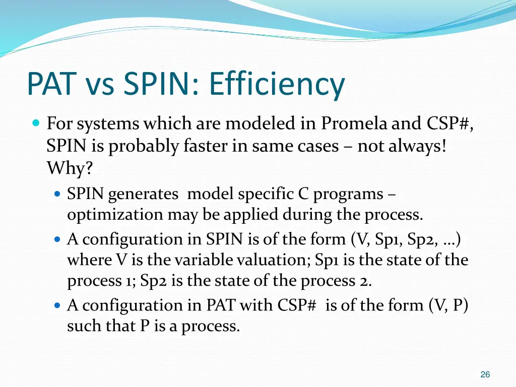 pat vs spin efficiency