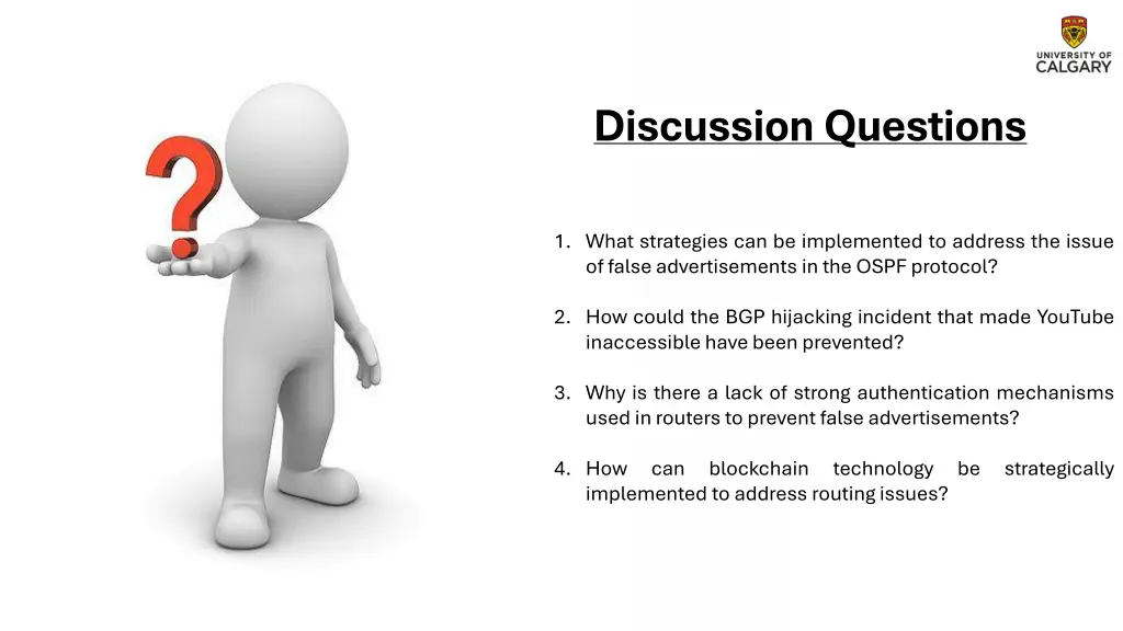 discussion questions