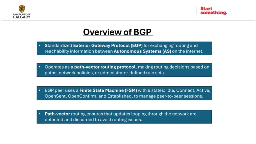 overview of bgp