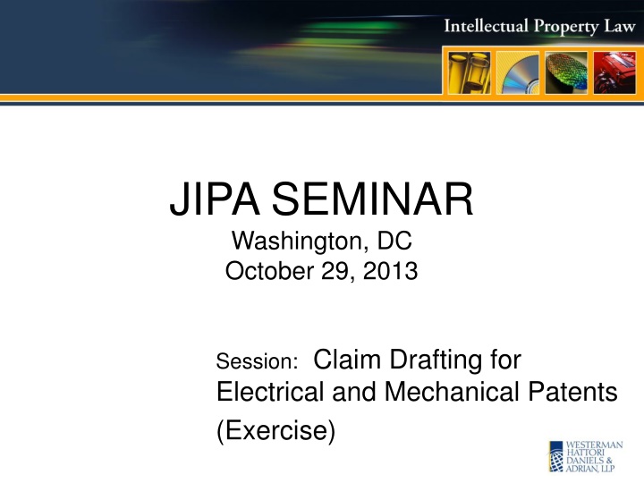 jipa seminar washington dc october 29 2013