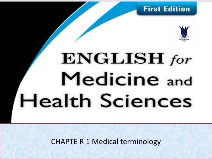 chapte r 1 medical terminology