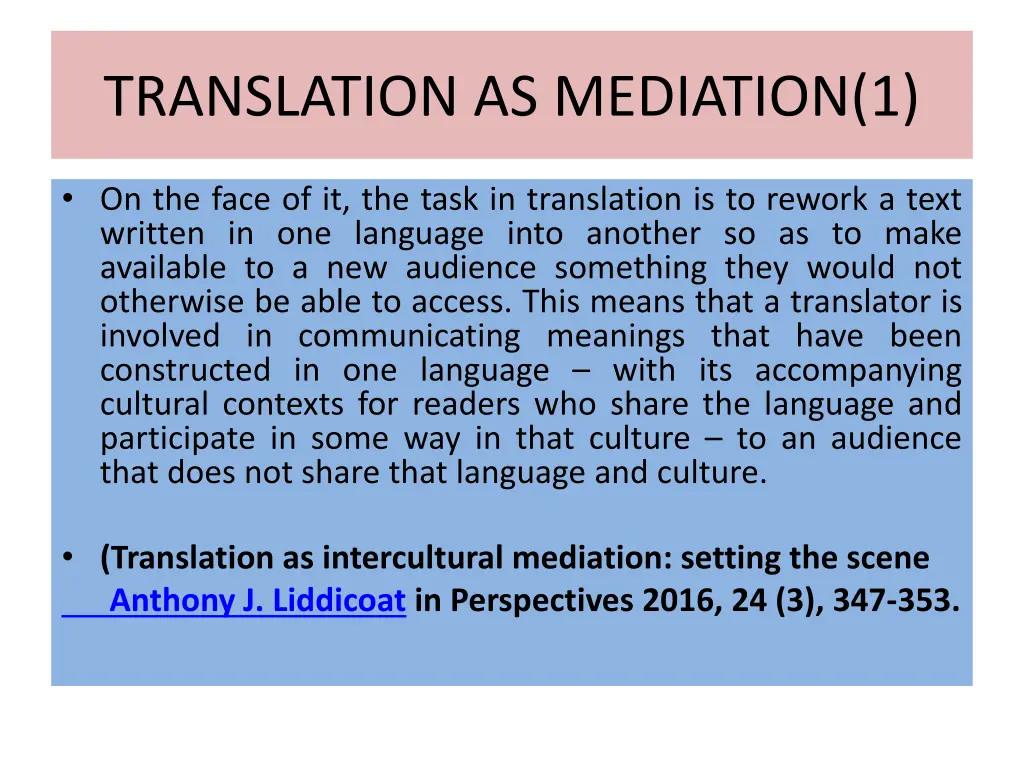 translation as mediation 1