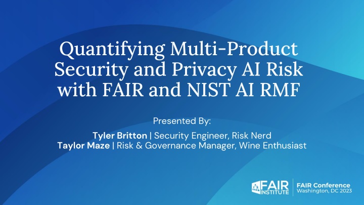 quantifying multi product security and privacy