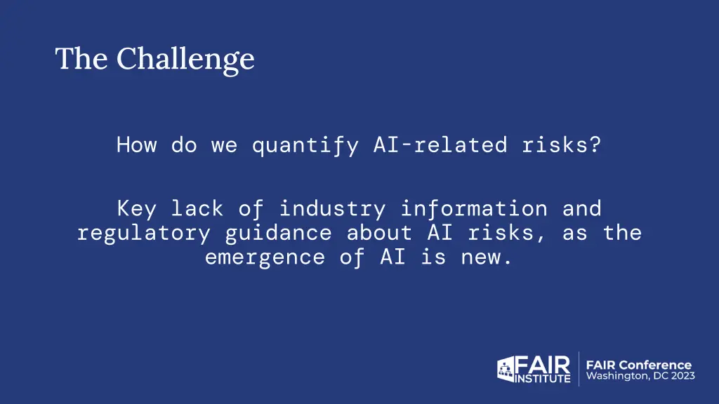 the challenge