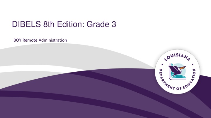 dibels 8th edition grade 3