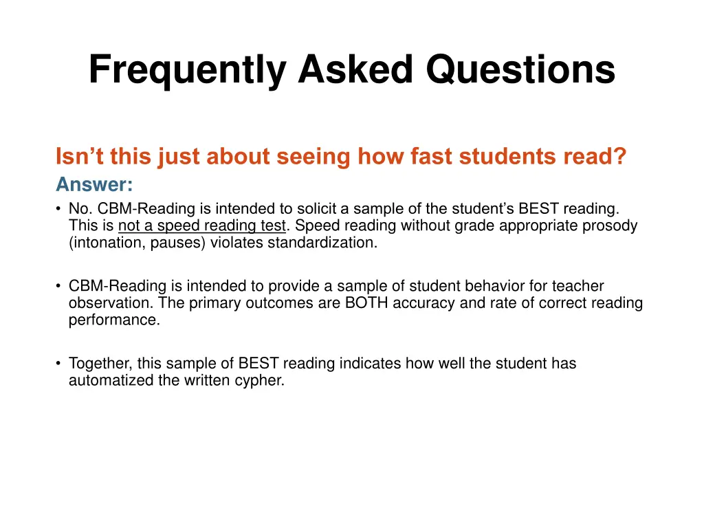 frequently asked questions 1