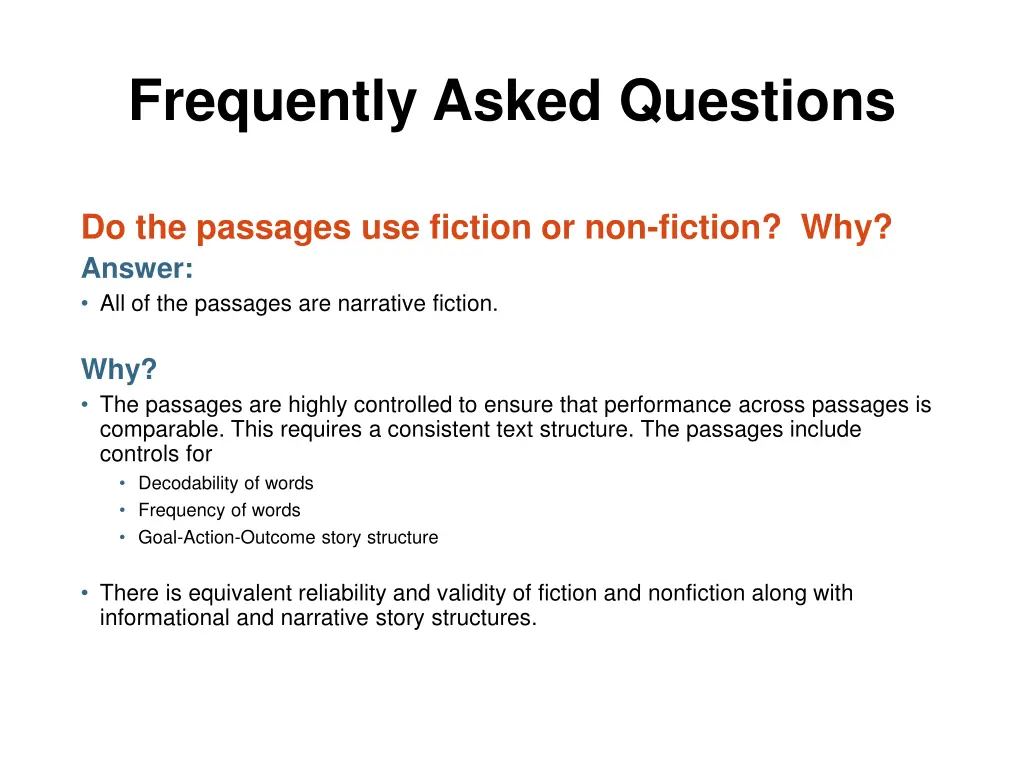 frequently asked questions 9