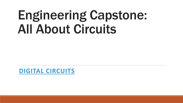 engineering capstone all about circuits