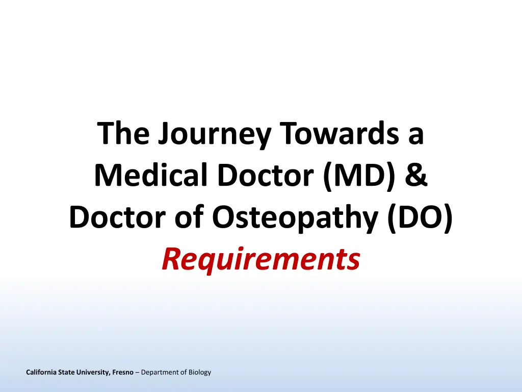 the journey towards a medical doctor md doctor
