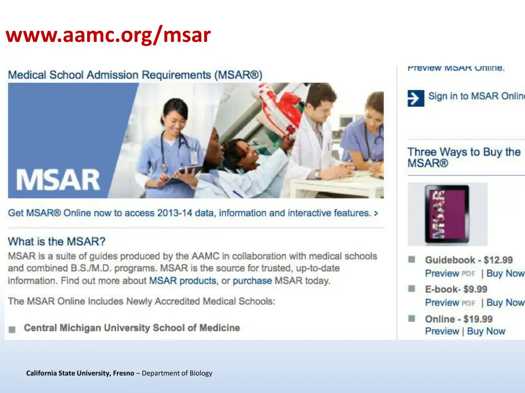 www aamc org msar