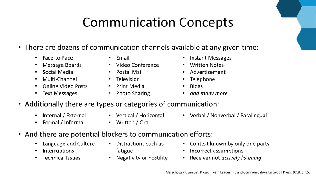 communication concepts