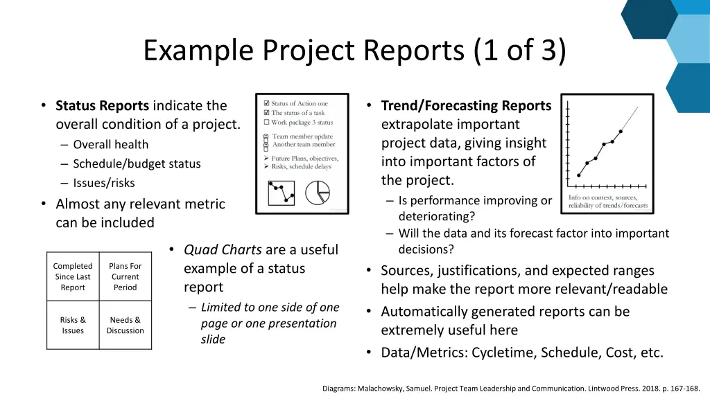 example project reports 1 of 3