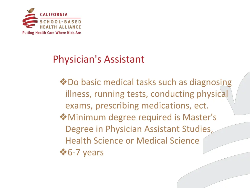 physician s assistant