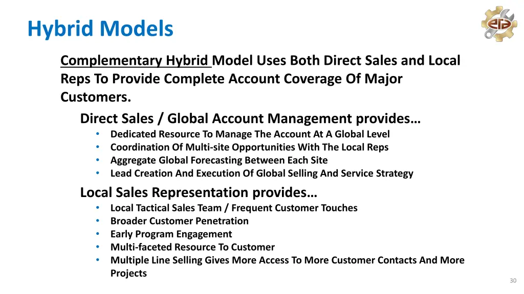 hybrid models