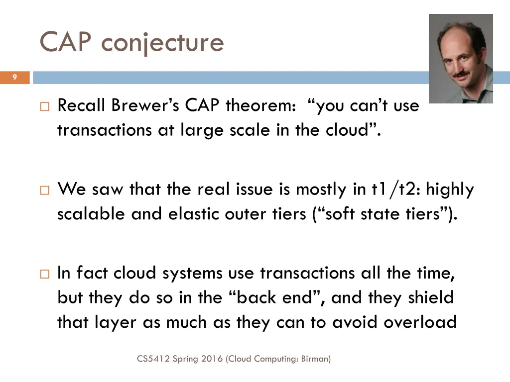cap conjecture