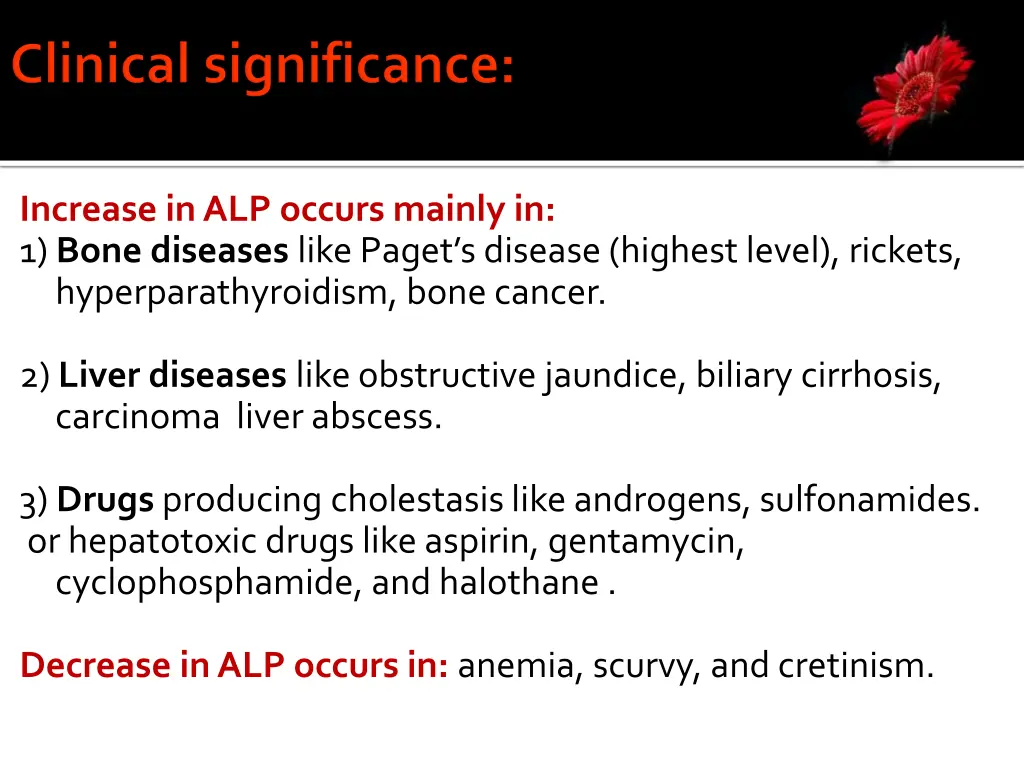 increase in alp occurs mainly in 1 bone diseases