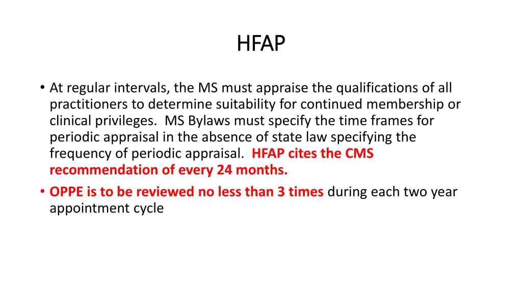 hfap hfap