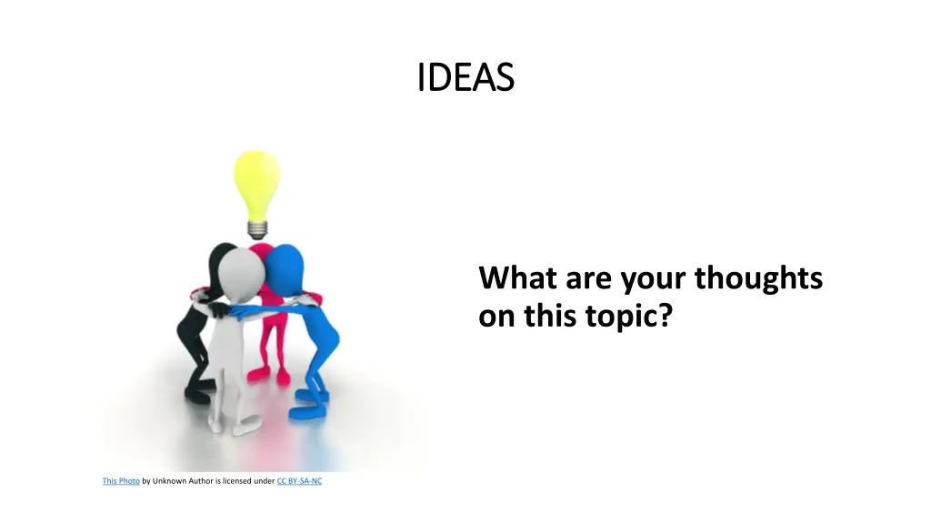 ideas ideas