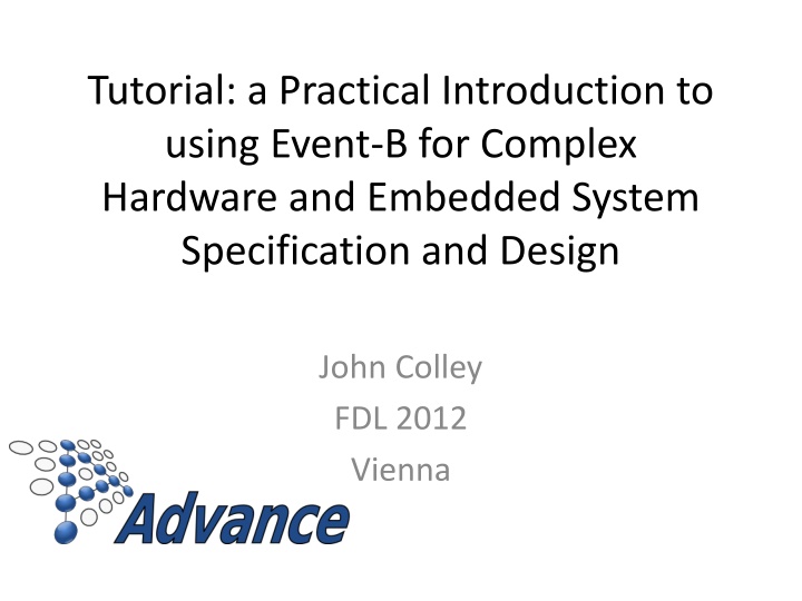 tutorial a practical introduction to using event
