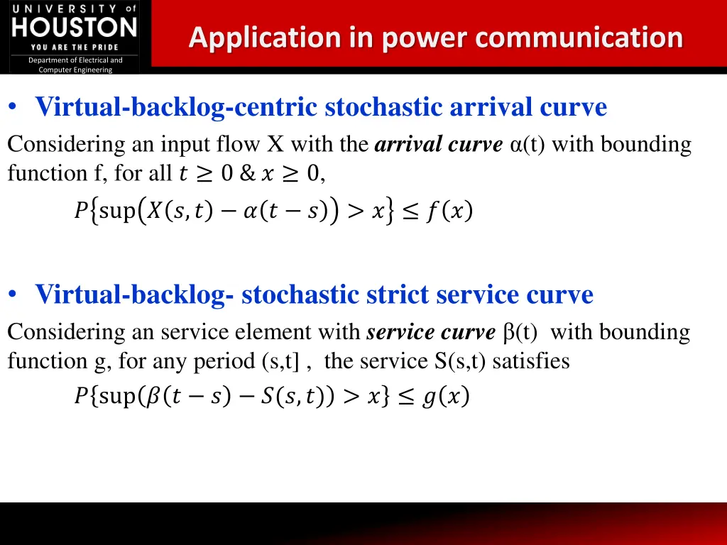 application in power communication 6