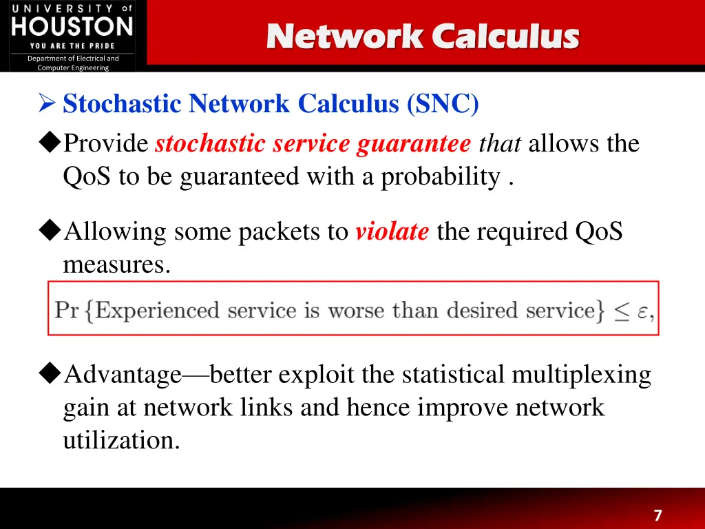 network calculus network calculus 2