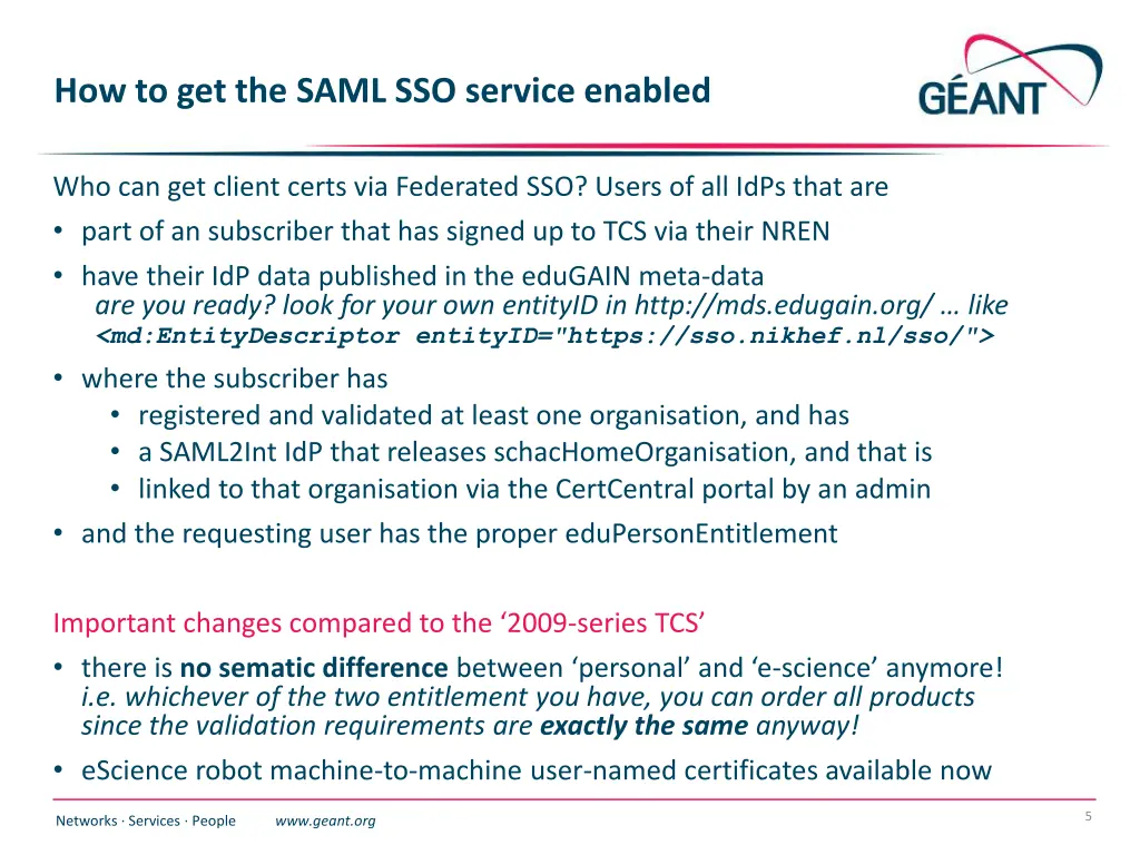 how to get the saml sso service enabled
