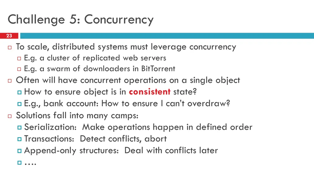 challenge 5 concurrency